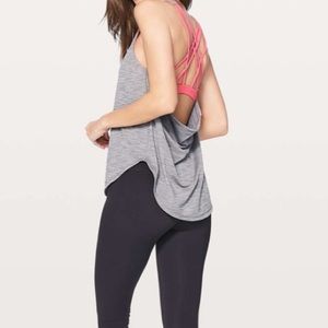 Lululemon “Free to be Serene 2 in 1 tank” sz 6